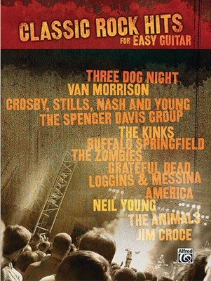 Classic Rock Hits for Easy Guitar - Guitar Hal Leonard Easy Guitar