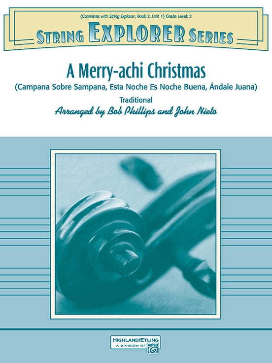 A Merry-achi Christmas – String Orchestra Conductor Score & Parts (Digital Download)
