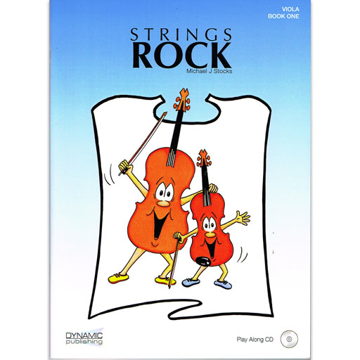 Strings Rock Book 1 - Viola/CD by Stocks VASR1
