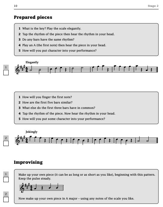 Improve Your Sight Reading Violin Grade 1