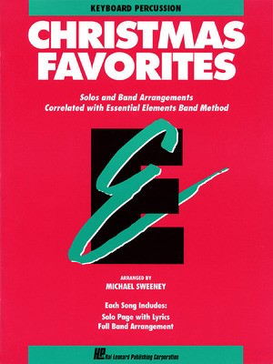 Christmas Favorites - Keyboard Percussion - Various - Michael Sweeney Hal Leonard