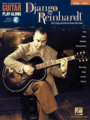 Django Reinhardt - Guitar Play-Along Volume 144 - Guitar Hal Leonard Guitar TAB with Lyrics & Chords /CD