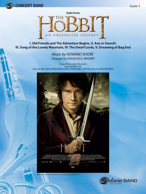 Hobbit an Unexpected Journey Suite CB Gr 3 Shore Howard