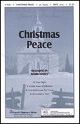 Christmas Peace - SATB Mark Hayes Shawnee Press Choral Score Octavo