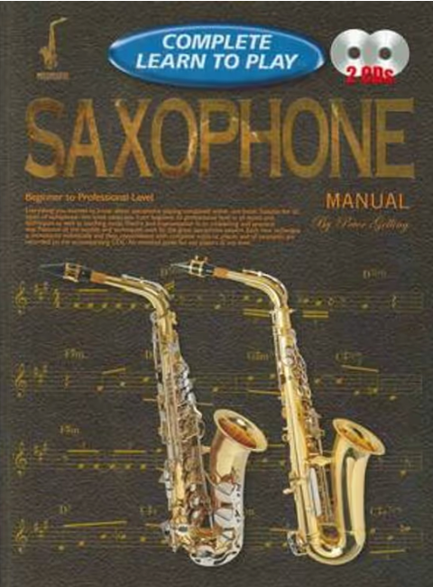 Complete Learn to Play Saxophone Manual Bk/2CD