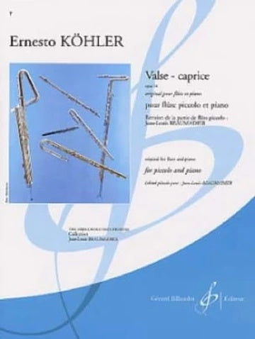 Valse Caprice Op. 14 - Piccolo/Piano Kohler - Billaudot Editeur