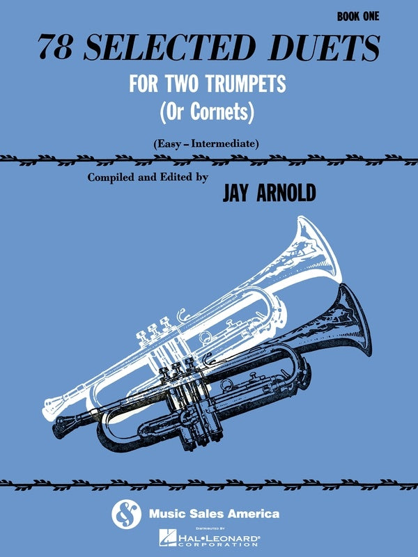 78 Selected Duets for Two Trumpets/Cornets - Book 1- Arnold