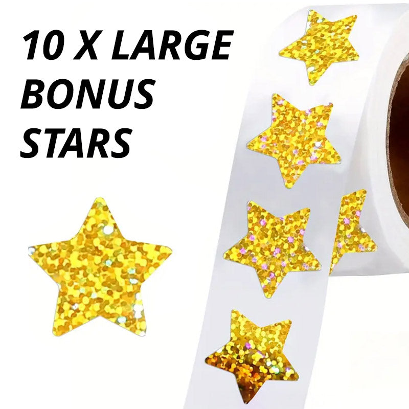 100 Days of Practice Rainbow A3 Music Practice Chart and Beginner Theory Poster by Musically Gifted