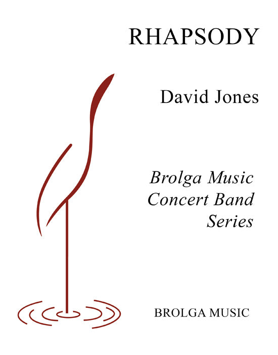 Jones - RHapsody - Concert Band grade 4 Brolga Music Publishing