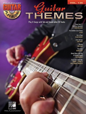 Guitar Themes - Guitar Play-Along Volume 136 - Guitar Hal Leonard Guitar TAB with Lyrics & Chords /CD