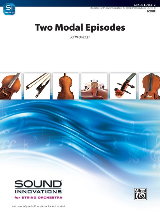 Two Modal Episodes – String Orchestra Conductor Score & Parts (Digital Download)