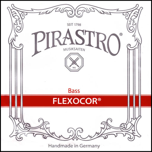 Pirastro Flexocor Double Bass, Set with Extension E, 3/4