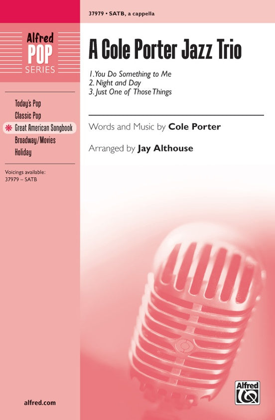 A Cole Porter Jazz Trio - SATB, a cappella Choral Octavo (Digital Download)
