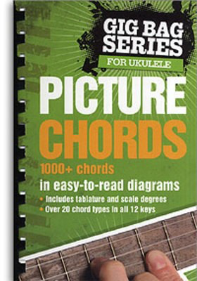 Gig Bag Of Ukulele Picture Chords -