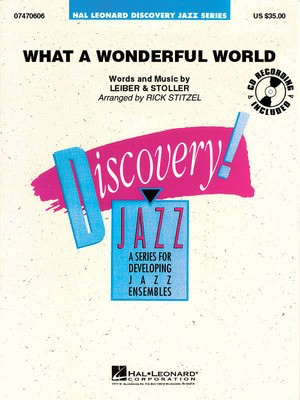 What a Wonderful World - Bob Thiele|George David Weiss - Rick Stitzel Hal Leonard Score/Parts