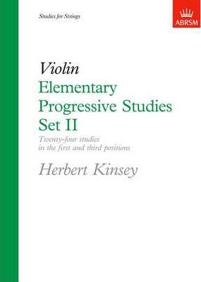 Elementary Progressive Studies Set 2 for Violin