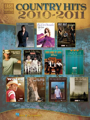 Country Hits of 2010-2011 - Easy Guitar with Notes & Tab - Guitar Hal Leonard Easy Guitar with Notes & TAB