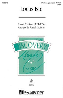 Locus Iste - Discovery Level 3 - Anton Bruckner - 3-Part Mixed Russell Robinson Hal Leonard Octavo