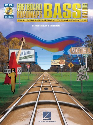 Fretboard Roadmaps - Bass - The Essential Patterns That All the Pros Know and Use - Bass Guitar Fred Sokolow|Tim Emmons Hal Leonard Bass TAB /CD