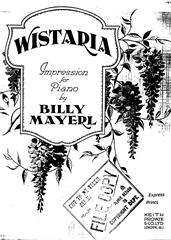 Wistaria Op.83 - Piano Solo (Digital Download)