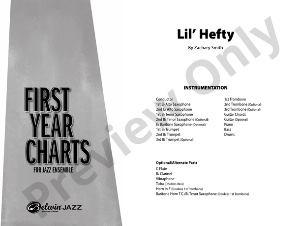 Lil' Hefty – Jazz Ensemble Conductor Score & Parts (Digital Download)