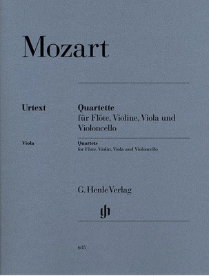 Flute Quartets for Flute Violin Viola and Cello