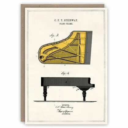Greeting Card Steinway