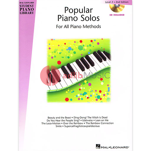 Popular Piano Solos 2nd Edition - Level 2 - Audio Access included - Hal Leonard