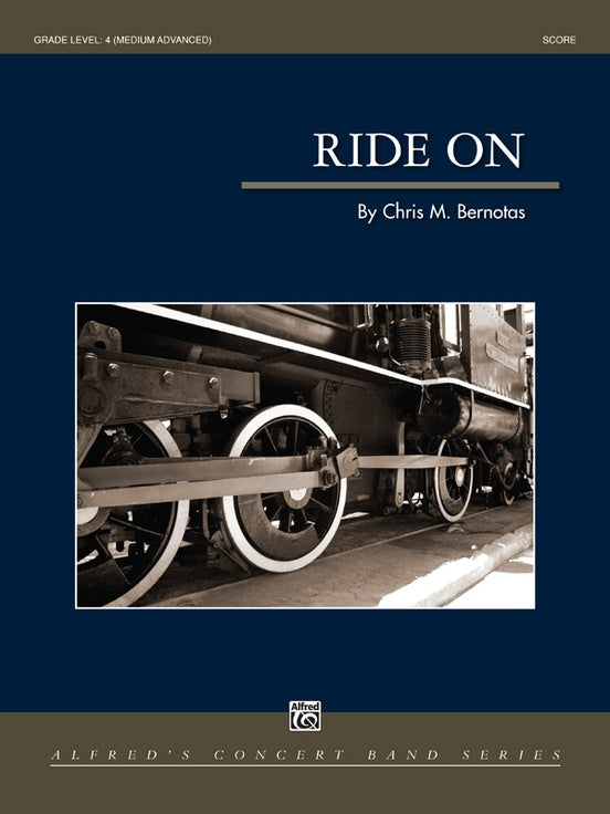 Ride On - Concert Band Conductor Score & Parts (Digital Download)