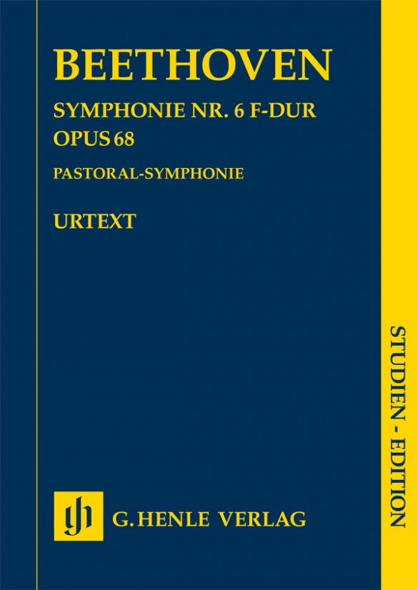 Beethoven - Symphony #6 in Fmaj Op68 - Study Score Henle HN9816