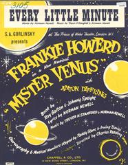 Every Little Minute - Frankie Howerd - PVG (Digital Download)