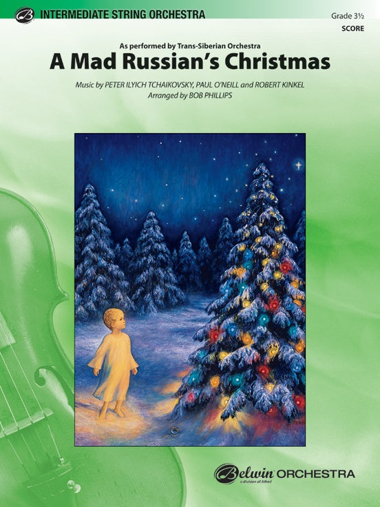 A Mad Russian's Christmas – String Orchestra Conductor Score & Parts (Digital Download)