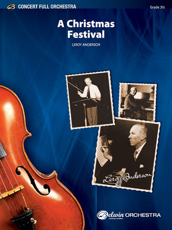 A Christmas Festival – Belwin Concert Full Orchestra Conductor Score & Parts (Digital Download)
