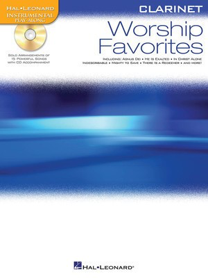 Worship Favorites - Instrumental Play-Along for Clarinet - Various - Clarinet Hal Leonard Clarinet Solo /CD