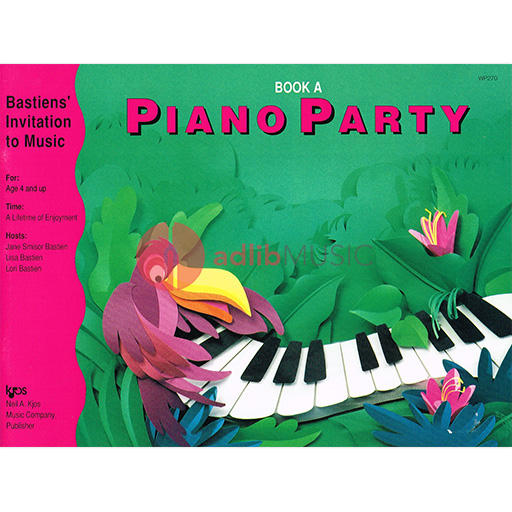 Invitation To Music Piano Party Bk A - Jane Bastien - Piano Neil A. Kjos Music Company