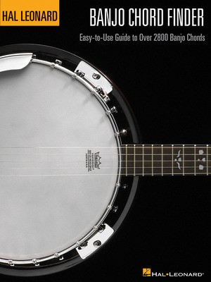 Banjo Chord Finder - Easy-to-Use Guide to Over 2,800 Banjo Chords - Banjo Various Authors Hal Leonard