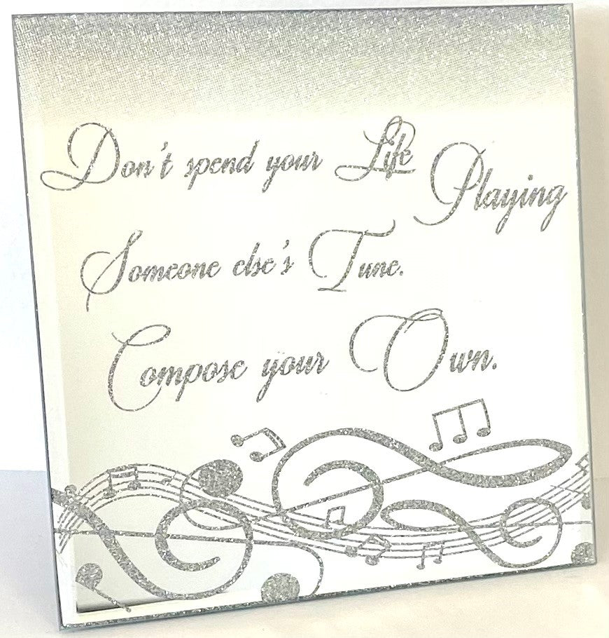 Mirrored Plaque Compose