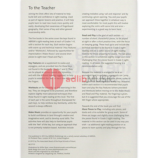 Joining the Dots Violin Grade 3