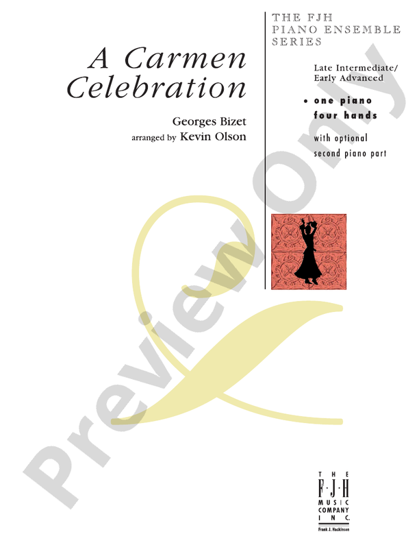A Carmen Celebration - Piano (Digital Download)