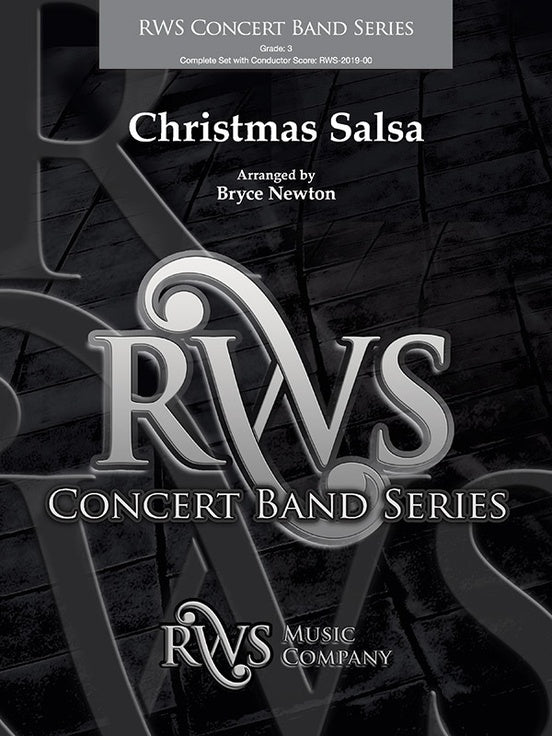 Christmas Salsa - Concert Band Conductor Score & Parts (Digital Download)