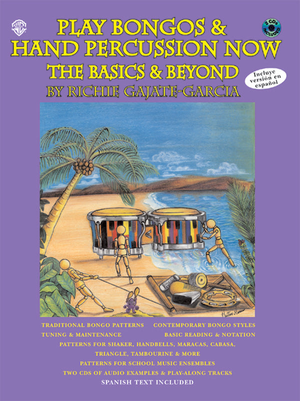 Play Bongos & Hand Percussion Now Book/2CD
