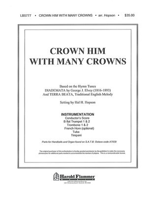 Crown Him with Many Crowns - Hal Hopson Shawnee Press Instrumental Parts Parts