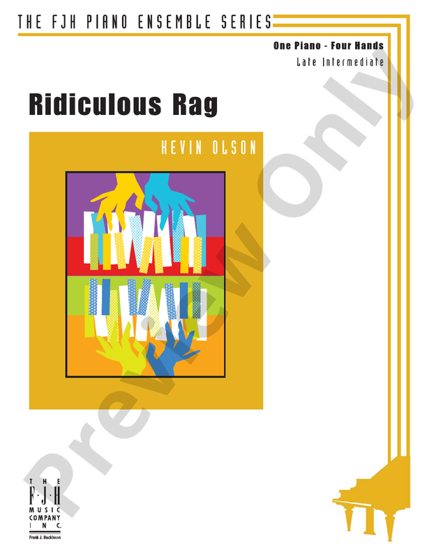 Ridiculous Rag - Piano (Digital Download)