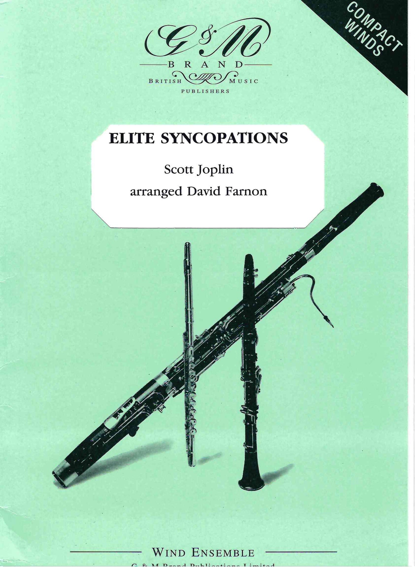 Joplin - Elite Syncopations - Wind Ensemble arranged by Farnon G&M Brand R60211