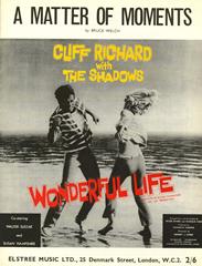 A Matter Of Moments (from 'Wonderful Life') - Cliff Richard - PVG (Digital Download)