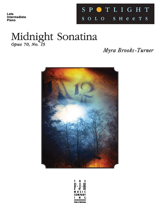 Midnight Sonatina, Op. 70, No. 15 - Piano (Digital Download)
