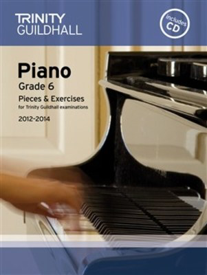 Piano Pieces & Exercises Gr 6 2012-2014 Bk/Cd -