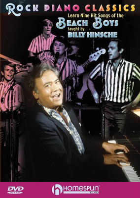 Rock Piano Classics - Learn Nine Hit Songs of the Beach Boys - Piano Billy Hinsche Homespun DVD
