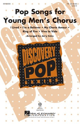Pop Songs for Young Men's Chorus - Discovery Level 2 - TB Jerry Estes Hal Leonard Octavo