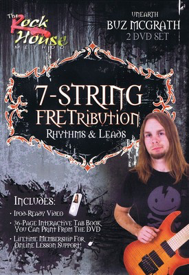 Buz McGrath of Unearth - 7-String Fretribution - Rhythms & Leads - Guitar Buz McGrath Rock House DVD